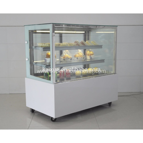 6 Feet cake display refrigerator with LED lighting
